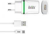 Durata AC Adapter DR-65 Oplader met 1 Type C USB Kabel Voor Samsung / Sony / Huawei / Motorola / Oppo / OnePlus / HTC / Xiaomi / Alcatel