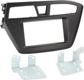 2-DIN paneel Hyundai I20 12/2014- zwart