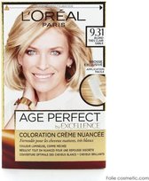 Permanente Kleur L'Oréal Paris Age Perfect Nº 9.31 Blond