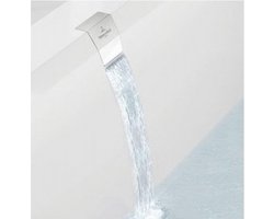 Villeroy & Boch Squaro Edge 12 ombouwset om de watertoevoer te integreren in overloop