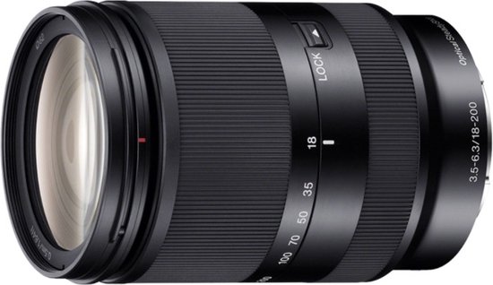 Sony E 18-200mm f/3.5-6.3 OSS LE zoomlens