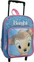 Disney Trolley-rugzak Bambi Meisjes 24 X 31 Cm Polyester Blauw