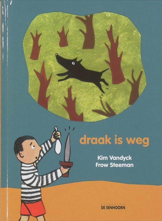 Cover van het boek 'Draak is weg' van K. Vandyck