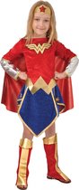 Dc Comics Verkleedpak Wonder Woman Meisjes Rood 5-delig Maat 98-104