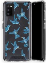 Selencia Hoesje Geschikt voor Samsung Galaxy A41 Hoesje - Selencia Zarya Fashion Extra Beschermende Backcover - Birds
