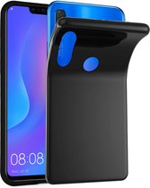 Huawei P Smart Plus 2018 - Silicone Hoesje - Zwart