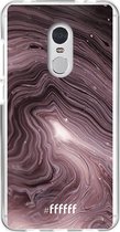 Xiaomi Redmi 5 Hoesje Transparant TPU Case - Purple Marble #ffffff