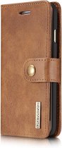 DG.Ming - iPhone SE (2020) Hoesje - Uitneembare Wallet case Cabello Bruin