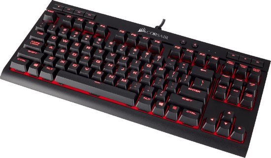 Corsair K63 Compact Red LED - - Cherry MX Red Gaming Toetsenbord | bol.com