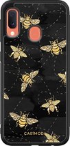Samsung A20e hoesje - Bee yourself | Samsung Galaxy A20e case | Hardcase backcover zwart