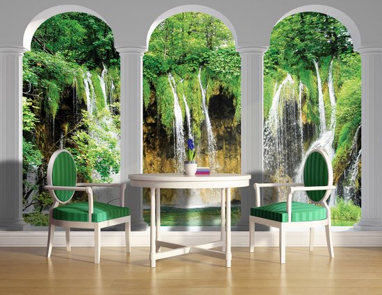 Photomural vert, revêtement mural