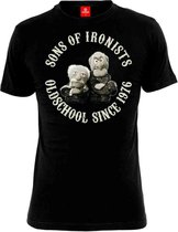 The Muppets Heren Tshirt -4XL- Waldorf & Statler Sons of Ironists Zwart