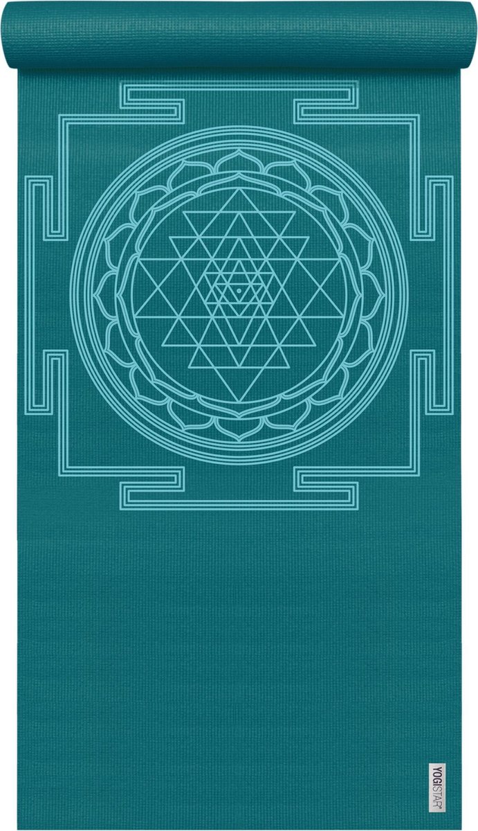 Yogistar Yogamat basic Sri Yantra graphite van YOGISTAR — afbeelding 2