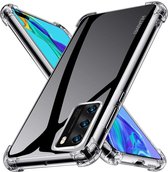 Huawei P40 Pro - Anti -Shock Silicone Hoesje - Transparant