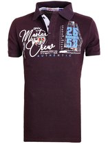 Geographical Norway Polo Shirt Zwart Master Crew Kuco - XL