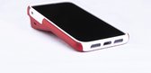 Telefoonhoesje - Back Cover - Geschikt Voor Apple IPhone 11 Pro - Wit En Rood Telefoonhoesje - Back Cover - Geschikt Voor Apple IPhone 11 Pro - Wit En Rood