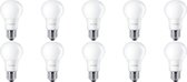 PHILIPS - LED Lamp 10 Pack - CorePro LEDbulb 827 A60 - E27 Fitting - 5.5W - Warm Wit 2700K | Vervangt 40W - BSE