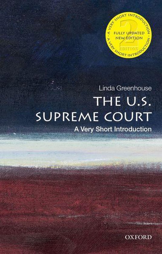 Very Short Introductions - The U.S. Supreme Court - cover