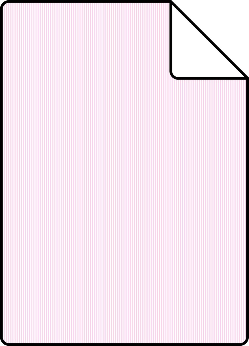 Proefstaal ESTAhome behang fijne strepen licht roze - 26.5 x 21 cm - 115708-S
