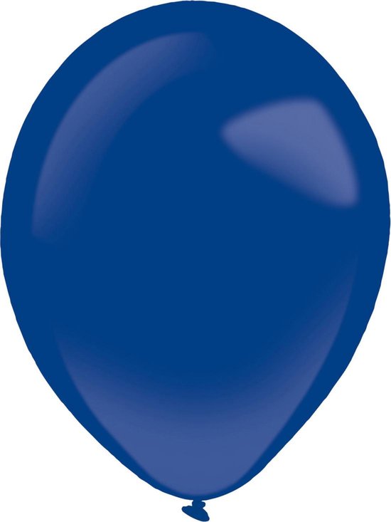 Amscan Ballonnen Fashion 12 Cm Latex Donkerblauw 100 Stuks