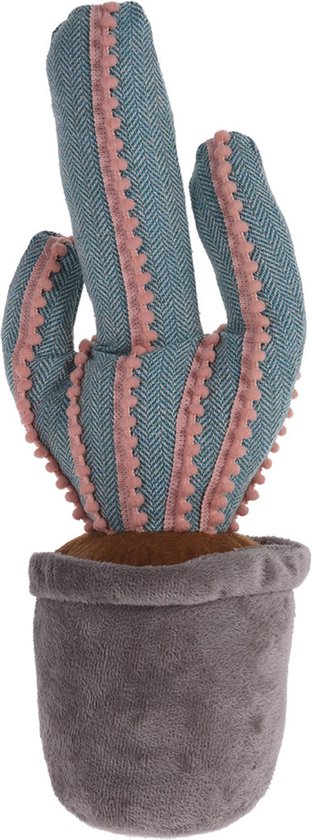 1x Deurstopper cactus grijs/blauw 37 cm - Huishouden - Woonaccessoires/benodigdheden - Deurstoppers/raamstoppers cactussen 1x Deurstopper cactus grijs/blauw 37 cm - Huishouden - Woonaccessoires/benodigdheden - Deurstoppers/raamstoppers cactussen