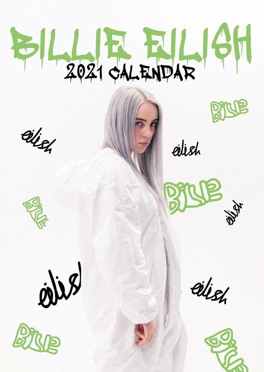 Billie Eilish Calendar 2025 Maggee