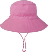 Zonnehoedje Kind Rond Roze Maat 3-8 jaar
