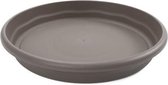 PLASTIKEN ronde schaal � 34 cm voor ronde pot - Taupe