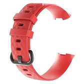 Shop4 Fitbit Charge 3 - Rouge Siliconen