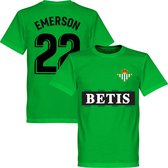 Betis Emerson 22 Team T-Shirt - Groen - XS