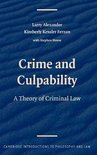 Cambridge Introductions to Philosophy and Law- Crime and Culpability