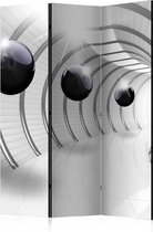 Kamerscherm - Scheidingswand - Vouwscherm - Futuristic Tunnel [Room Dividers] 135x172 - Artgeist Vouwscherm