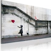 Schilderijen Op Canvas - Schilderij - There is always hope (Banksy) 60x40 - Artgeist Schilderij