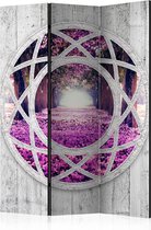 Kamerscherm - Scheidingswand - Vouwscherm - Fuchsia landscape [Room Dividers] 135x172 - Artgeist Vouwscherm