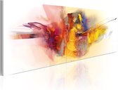 Schilderijen Op Canvas - Schilderij - Dragon's fire 135x45 - Artgeist Schilderij