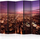 Kamerscherm - Scheidingswand - Vouwscherm - Chicago Panorama II [Room Dividers] 225x172 - Artgeist Vouwscherm