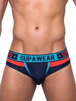 Supawear Cyborg Brief Cyber Blauw - MAAT S - Heren Ondergoed - Slip voor Man - Mannen Slip