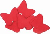 TCM FX Confetti vlinders 55x55mm, rood, 1kg