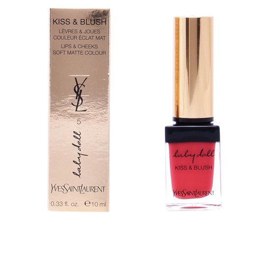 Yves Saint Laurent Babydoll Kiss & Blush 05 Reverant Red Lipgloss
