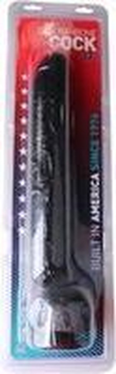Doc Johnson Dick Rambone Cock Dildo, Zwart | bol.com