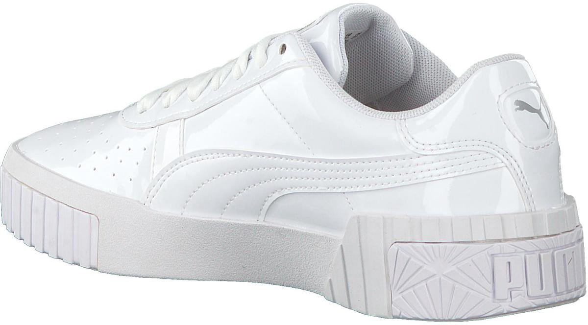 Puma - Dames Sneakers Puma Cali Patent Jr - Wit - Maat 37 | bol.com