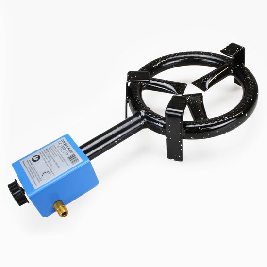 Eurocatch Gasbrander Maxi 5500W - Wokbrander - Camping gasbrander - Incl. Draagkoffer - Blauw van Eurocatch — afbeelding 5
