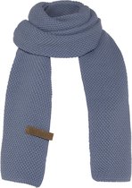 Knit Factory Jazz Sjaal - Indigo - 200x30 cm