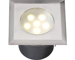 Garden Lights: Leda Grondspot 12 Volt - Zilvergrijs