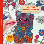 Glitter kleurplatenboek - Happiness