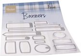 Marianne Design Clear stamps - banners
