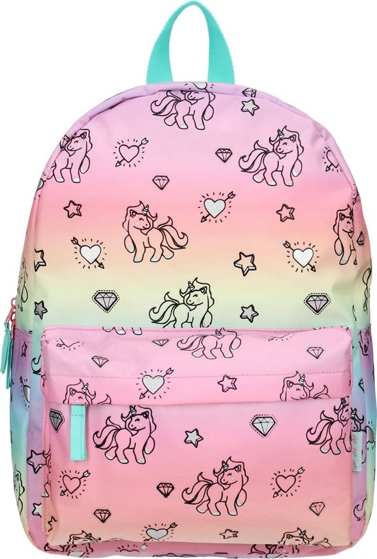 Milky Kiss Backpacks Milky Kiss Rainbows & Unicorns Kinderrugzak 13,6 liter - Regenboog en eenhoorn print