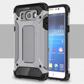 Coverup Samsung Galaxy J5 (2016) Hoesje - Armor Hybrid - Grijs