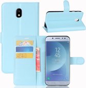 Coverup Samsung Galaxy J3 (2017) Hoesje - Book Case - Lichtblauw