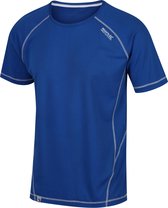 Regatta T-shirt Virda Ii Heren Polyester Blauw Maat S